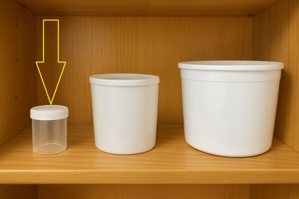480ml Tissue Container (Empty) - Singles