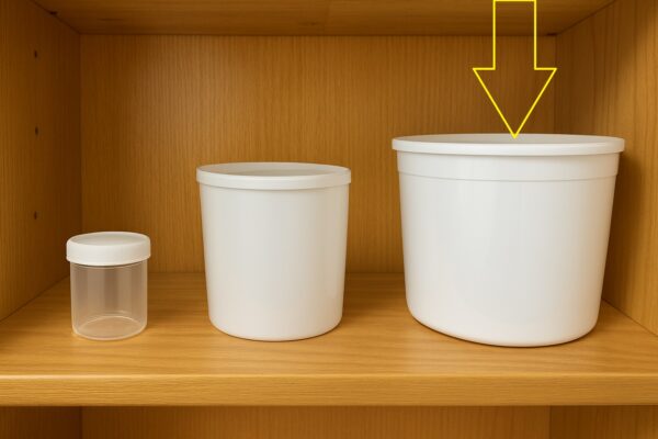 172oz Tissue Container (Empty) - Singles