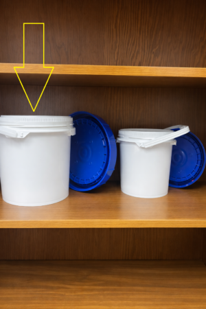 Locking Lid 1 Gallon - Singles